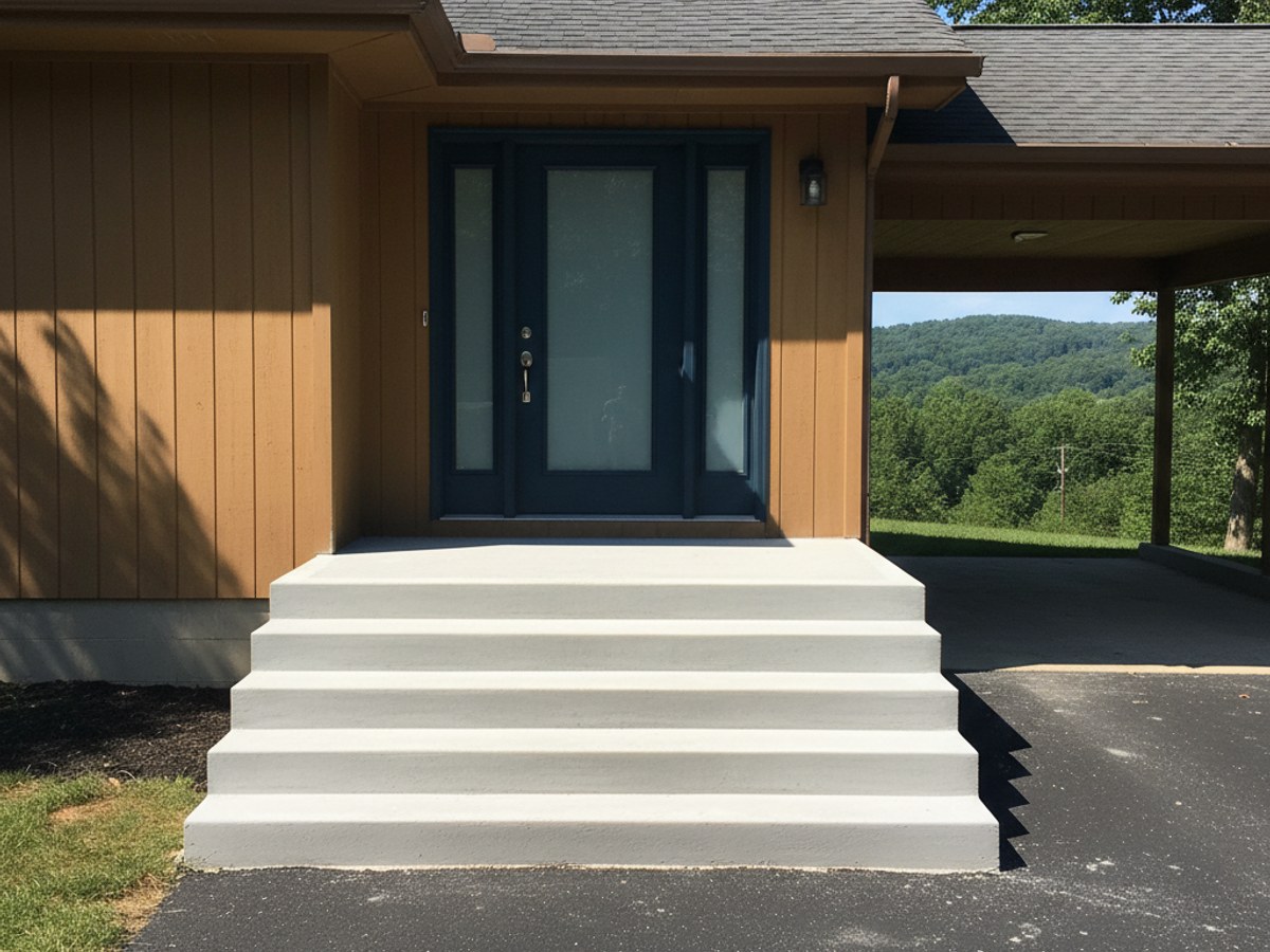 Concrete Steps & Stoops completed by Classic Concrete Co in Carlisle, PA
