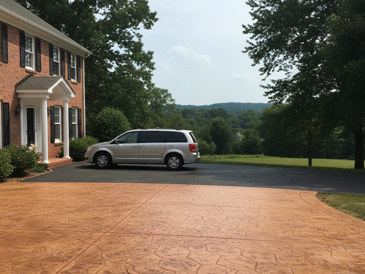 Garage Floor Concrete completed by Classic Concrete Co in Lebanon, PA